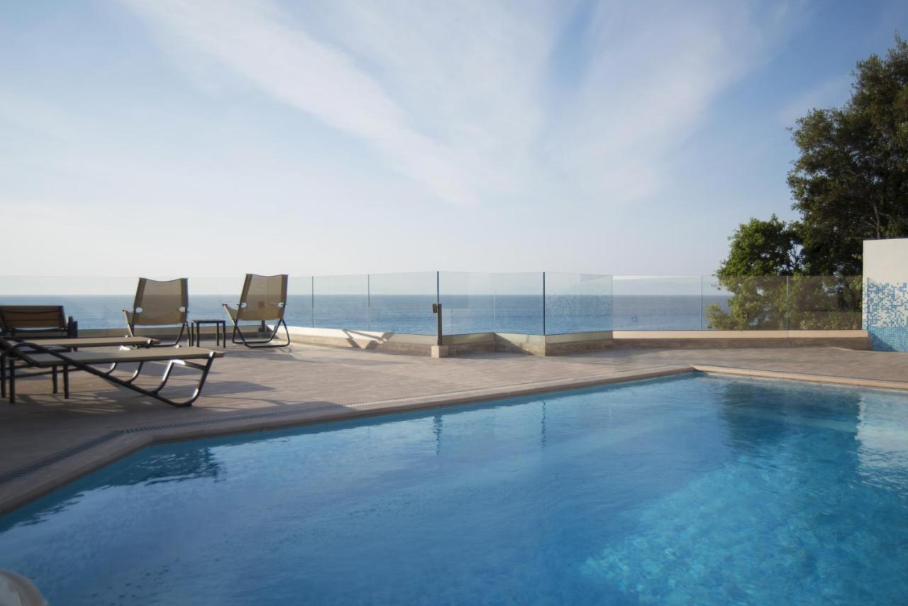 The Ionian View Aparthotel Ayios Nikitas Bagian luar foto