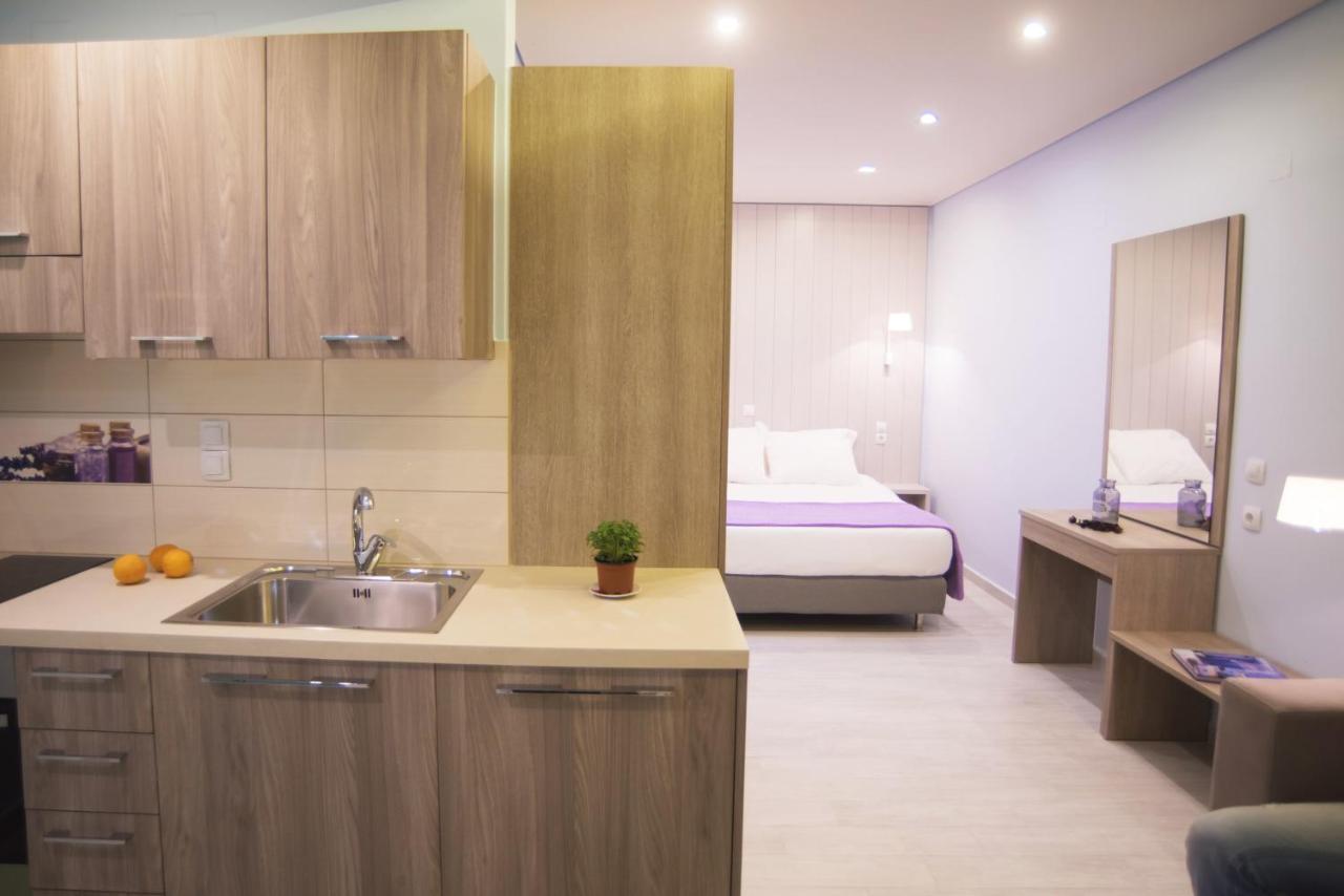 The Ionian View Aparthotel Ayios Nikitas Ruang foto