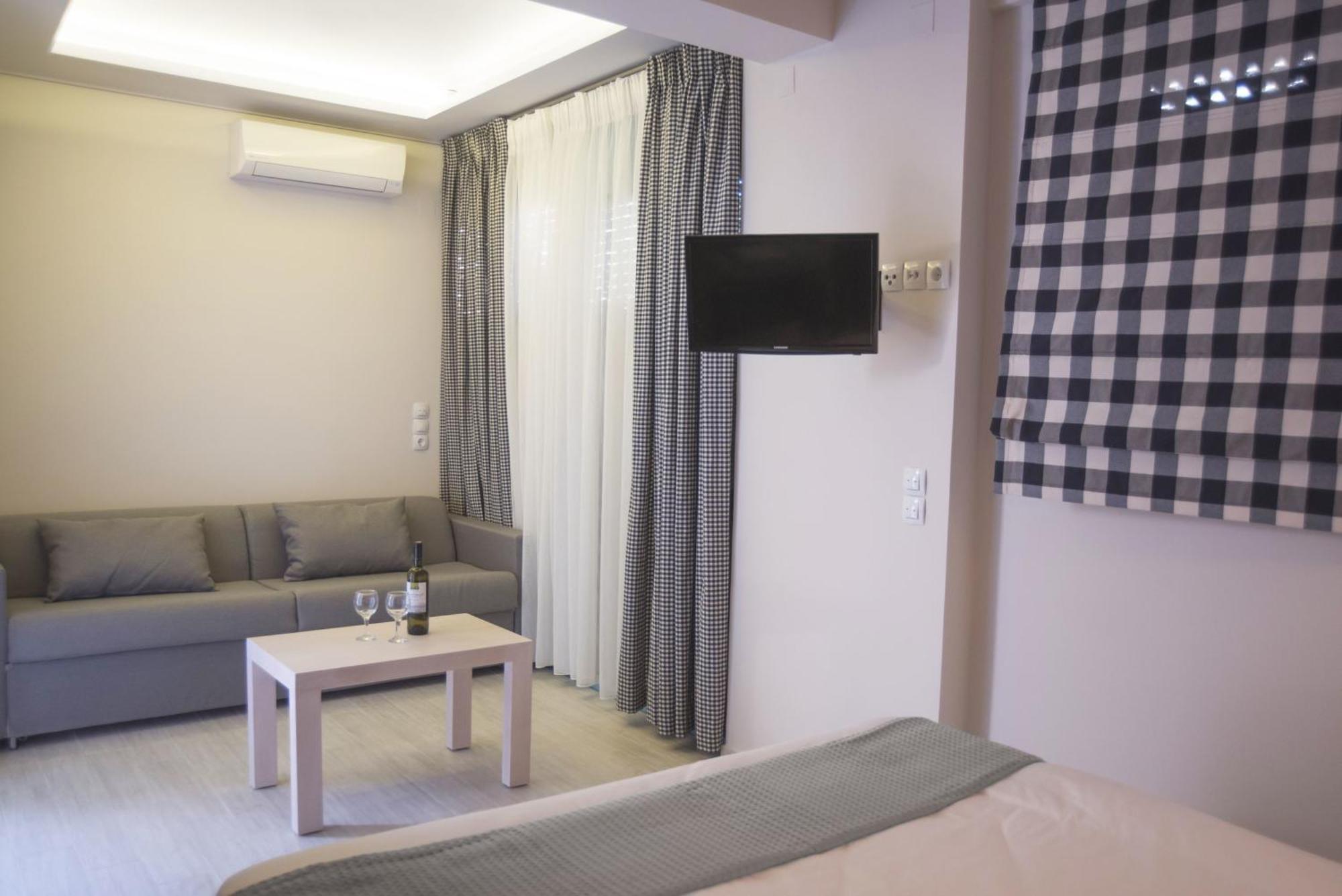 The Ionian View Aparthotel Ayios Nikitas Ruang foto