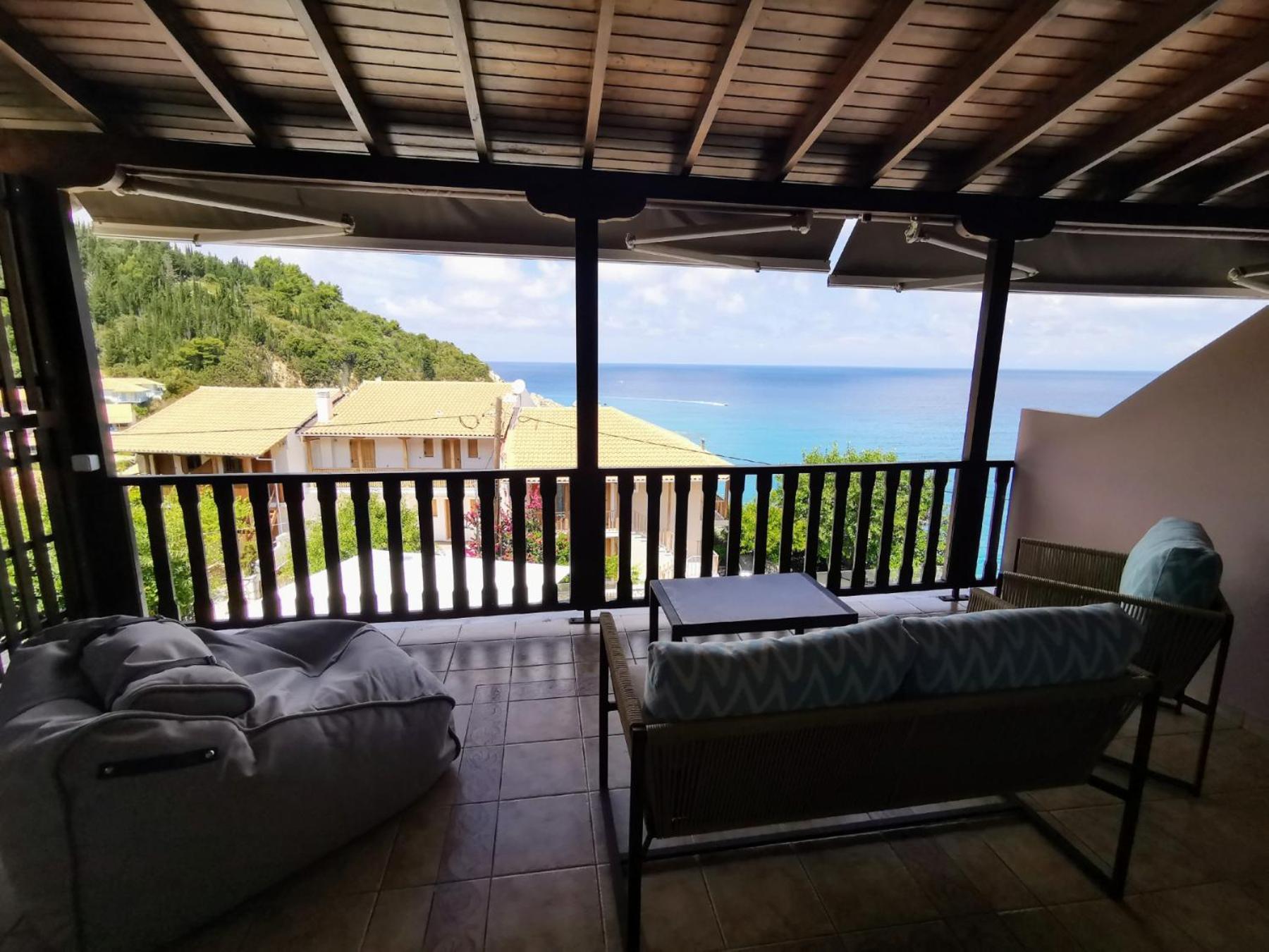 The Ionian View Aparthotel Ayios Nikitas Bagian luar foto